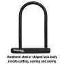 Thumbnail Black Bike Lock with Key, Standard Size U-Lock — U-Lock, Master Lock
