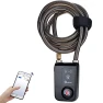 Thumbnail Bluetooth Bike Lock with Alarm — Cable, NUNET