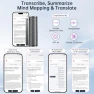 Thumbnail Voice Recorder with Real-Time Transcription and Translation — Portable Audio Recorders, Zotduo