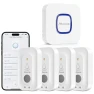 Thumbnail Wi-Fi Water Leak Detector 4 Pack — Water Leak Detection Systems, Maxcio