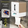 Automatic Wall-Mounted Toilet Paper Dispenser, Golden Fern