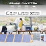 Thumbnail Portable Power Station Solar Generator — Portable Power Station, Flashfish