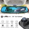 2.8-inch HD 1080P DVR Car Camera Dash Cam Rearview Mirror with Night Vision — Dash Cam, Keep Health Care