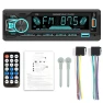 Car Stereo Receiver with Bluetooth, FM Radio, MP3 Player, Hands-Free Calling, USB/TF/Aux Input — Car Infotainment System, Hippcron