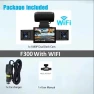 Wi-Fi Car DVR with Three Cameras — Dash Cam, JOHO