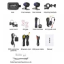 Motorcycle Video Recorder DVR Dual 1080P Front and Rear Waterproof Camera — Dash Cam, MAOZUA01