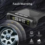 Car Tire Pressure Temperature Wireless Sensing Monitor with Solar and USB Dual Charging — TPMS, The Cozy Nook