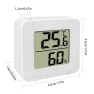 Temperature and Humidity Monitor with Accurate Electronic LCD Display — Air Quality Monitor, SmoothWalk Wear