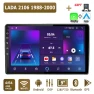 Android CarPlay Car Radio for LADA 2106 1988-2000 Multimedia Player Head Unit Stereo GPS Navigation BT WIFI 4+64GB — Car Infotainment System, icreative