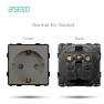 Zigbee Wall Touch Switches Function Base with Glass Panel — Smart Switch, BSEED