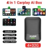 4-in-1 CarPlay Smart AI Box with Android Auto — Car Infotainment System, The Cozy Nook
