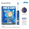 Kids Smart Sonic Electric Toothbrush with Disinfection Set — Electric Toothbrush, Apiyoo