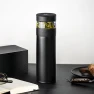 Stainless Steel Tea Infuser Insulated Cup with Temperature Display — Smart Water Bottle, Shangqi