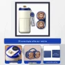 Neck Fan and Digital Coffee Mug Set — Smart Water Bottle, JDST online