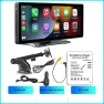 Portable Wireless Carplay HD Screen with Rear View Camera — Car Infotainment System, ZoomSpark