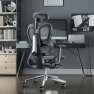 Thumbnail Ergonomic Office Chair with Adjustable Lumbar Support and Seat Depth — Smart Chairs, PatioMage