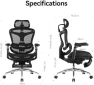 Thumbnail Ergonomic Office Chair with Footrest — Smart Chairs, SIHOO