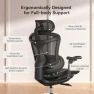 Thumbnail Ergonomic Office Chair with Ultra Soft 3D Armrests and Dynamic Lumbar Support — Smart Chairs, SIHOO