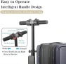 Thumbnail Long-Range Electric Suitcase with Ride-On Scooter — Smart Luggage, Generic