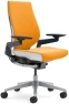 Thumbnail Office Chair with Wheels for Carpet, 360-Degree Arms, Wasabi Green Fabric — Smart Chairs, Steelcase