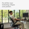 Thumbnail Office Chair with Wheels for Carpet - Ergonomic Work Chair - Comfortable - Intuitive-to-Adjust for Desk - 360-Degree... — Smart Chairs, Steelcase