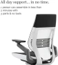 Thumbnail Office Chair with Wheels for Carpet — Smart Chairs, Steelcase