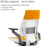 Thumbnail Office Chair with Wheels for Carpet — Smart Chairs, Steelcase