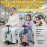 Thumbnail Rideable Electric Luggage 20 Inch Carry-On — Smart Luggage, KONGQXIAA