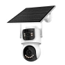 Solar WiFi IP Camera with Dual Lens — Security Camera, ICSEE