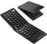 Thumbnail Foldable Compact Keyboard with PU Leather Cover — Bluetooth Keyboard, ProtoArc