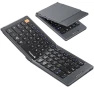 Thumbnail Foldable Compact Keyboard with PU Leather Cover — Bluetooth Keyboard, ProtoArc