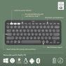 Thumbnail Multi-Device Bluetooth Wireless Keyboard with Customizable Shortcuts — Bluetooth Keyboard, Logitech