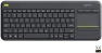 Thumbnail Wireless Touch TV Keyboard with Easy Media Control and Built-in Touchpad — Bluetooth Keyboard, Logitech