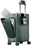 Thumbnail Aluminum Frame PC Carry On Luggage with Cup Holder, Phone Holder, TSA Approved Lock — Smart Luggage, feilario