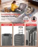 Thumbnail Expandable Carry On Luggage with Cup Holder, USB Charge, and TSA Lock — Smart Luggage, ISLAND ELEPHANT