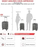 Thumbnail Expandable Carry On Luggage with Cup Holder, USB Charge, and TSA Lock — Smart Luggage, ISLAND ELEPHANT