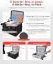 Thumbnail Expandable Carry On Luggage with Top Opening, Hardside, Airline Approved — Smart Luggage, ISLAND ELEPHANT