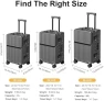 Thumbnail Expandable Carry-On Suitcase with Spinner Wheels — Smart Luggage, AIWEINY