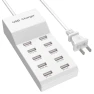 10-Port USB Power Hub Charging Dock — Power Bank