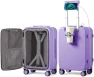 Thumbnail Carry On Luggage with Cup Phone Holder and Charger Hard Shell Suitcase with Spinner Wheels — Smart Luggage, mixi