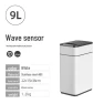 Smart Induction Trash Box — Smart Trash Can, Dental Clinic
