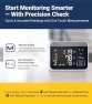Thumbnail Precision Check Pro Blood Pressure Monitor for Home Use with Bluetooth - Wide Range Cuff, 4 Users, iOS & Android... — Blood Pressure Monitor, A&D Medical