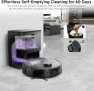 Thumbnail Robot Vacuum and Mop Combo with Self-Emptying Station — Robot Vacuum, MONSGA