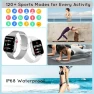Thumbnail Smart Watch with Call Function, Fitness Tracker, and Health Monitor — Smart Watch, HXQHSTBG
