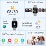 Thumbnail Smart Watch with Call Function, Fitness Tracker, and Health Monitor — Smart Watch, HXQHSTBG