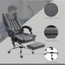 Thumbnail 6 Point Vibration Massage Office Chair with Heat, Adjustable Height, Reclining Backrest and Retractable Footrest — Smart Chairs, Vinsetto