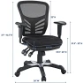 Thumbnail Articulate Ergonomic Mesh Office Chair — Smart Chairs, Modway