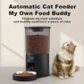 Thumbnail Automated Cat Feeder with Single Bowl — Automatic Pet Feeder, Miaosical