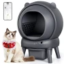 Thumbnail Automatic Self-Cleaning Litter Box with App Control — Self-Cleaning Litter Box, Vivirata