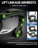 Thumbnail Ergonomic Gaming Chair with Footrest — Smart Chairs, Dowinx